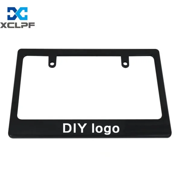 Moldura de placa de moto em ABS do Japão com logotipo personalizado