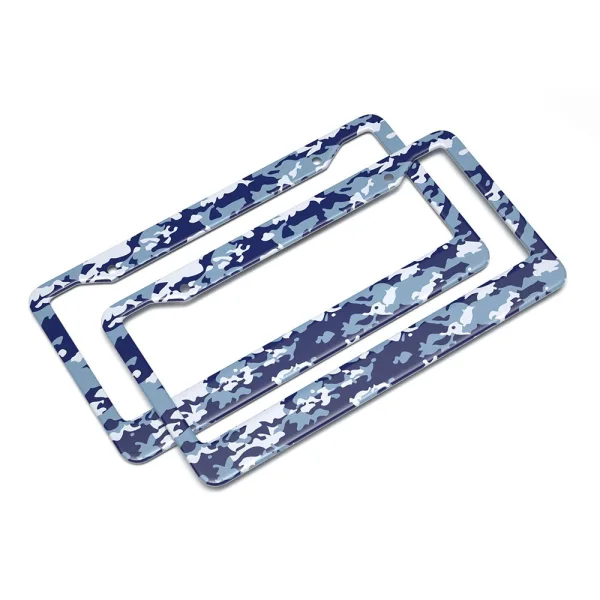 Tactical Blue Ocean Navy Camouflage Sporty Kentekenplaatframes