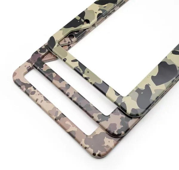 Tactical Camo License Plate Frame