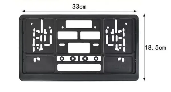 GCC Short License Plate Frame