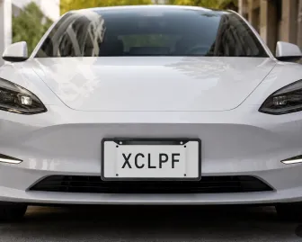 The Best Minimalist Narrow-Border License Plate Frame for Modern Cars