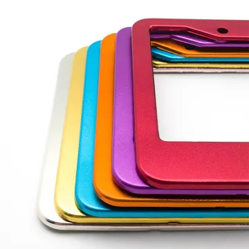 Styling the 6-Color Powder Coated Stainless Steel License Plate Frame on Contemporary Electric Vehicles