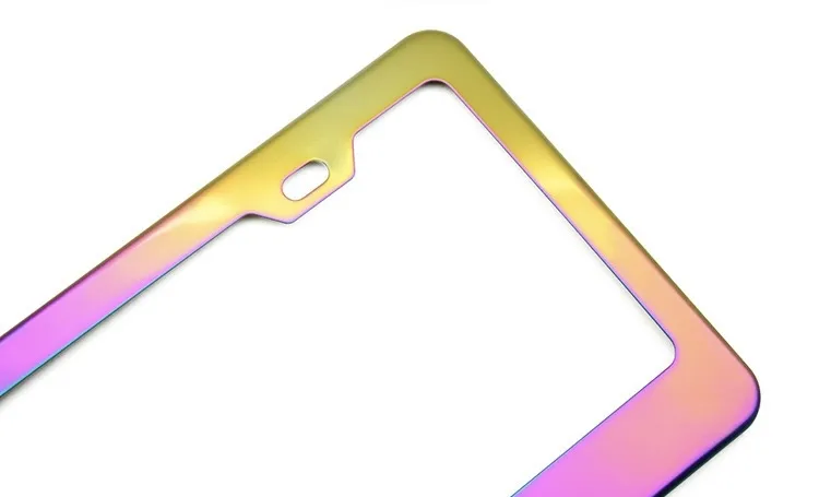Digital Aesthetics Meet Vacuum Physics: Why Burnt Blue Stainless Steel License Plate Frames are the Ultimate Standard for Modern Sedans