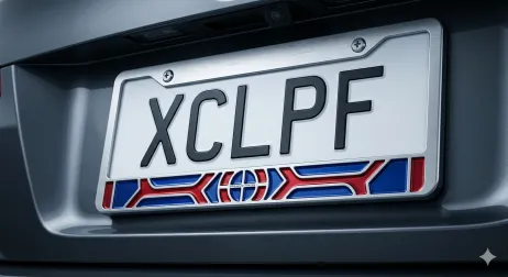 License Plate Frame Craftsmanship: The Paint Filling Process
