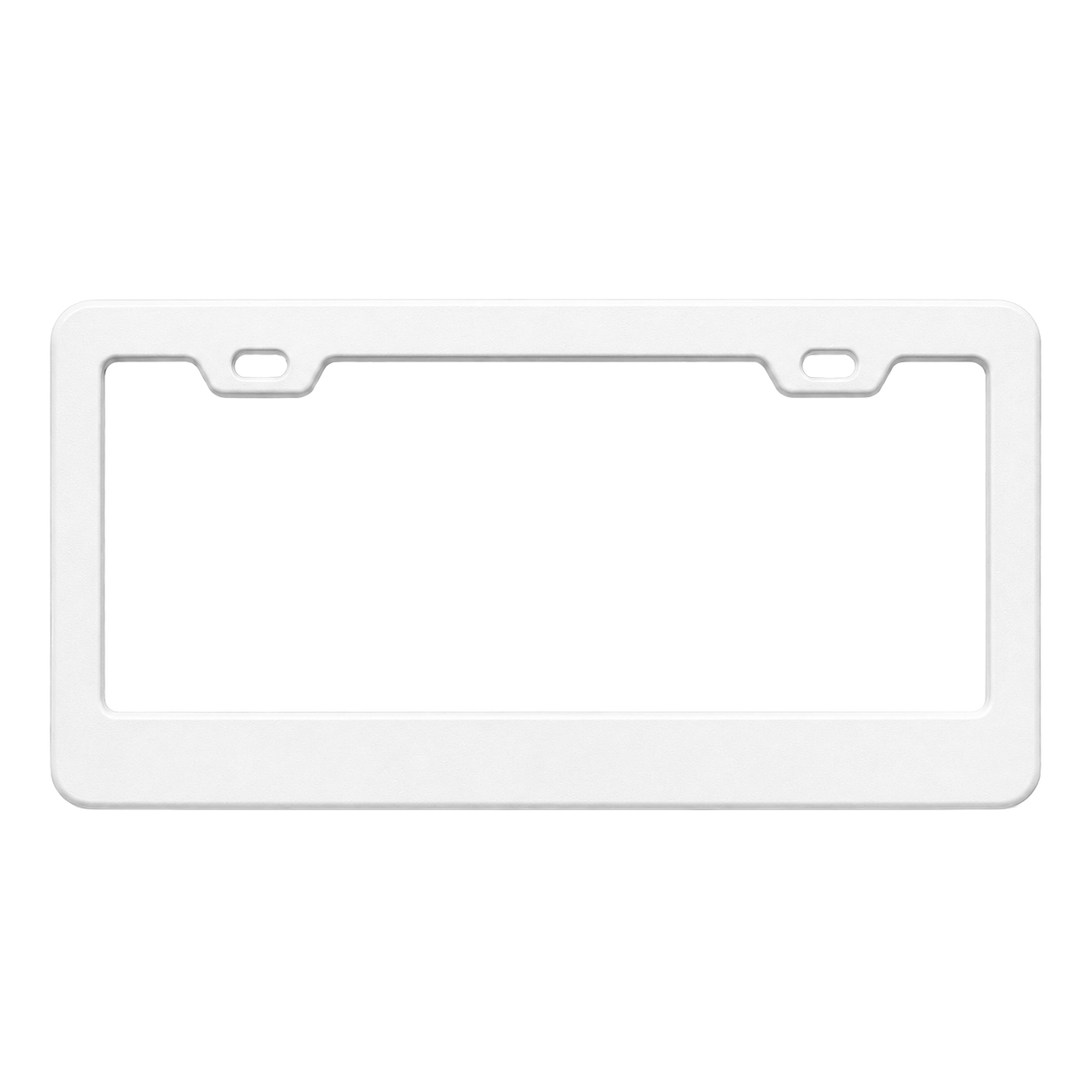 Powder Coated Stainless Steel License Plate Frame