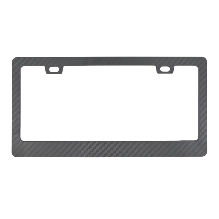 Textured ABS License Plate Frame