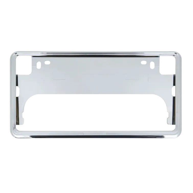 Vacuum Plated ABS License Plate Frame