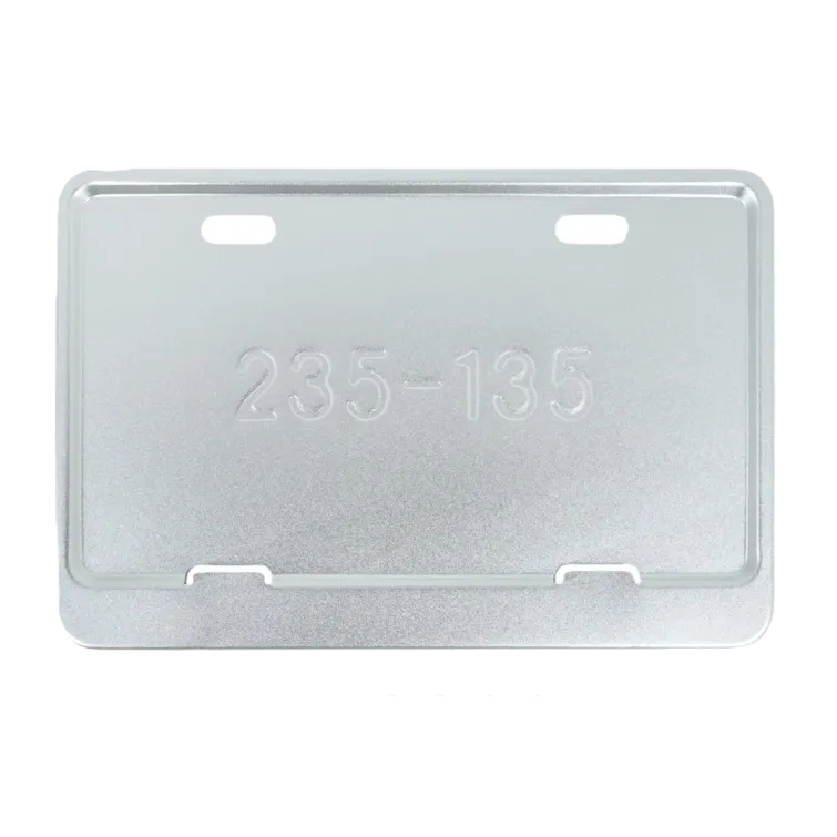 Dudukan Plat Nomor Motor Aluminium Anodized Filipina