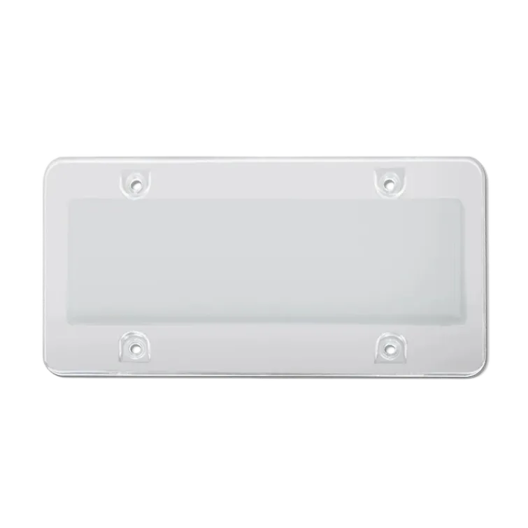 Multi-Angle Privacy License Plate Shield - Premium Anti-Peeping PC Cover