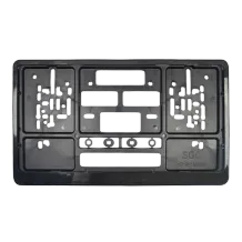 GCC Short License Plate Frame – Multi-Hole ABS Holder